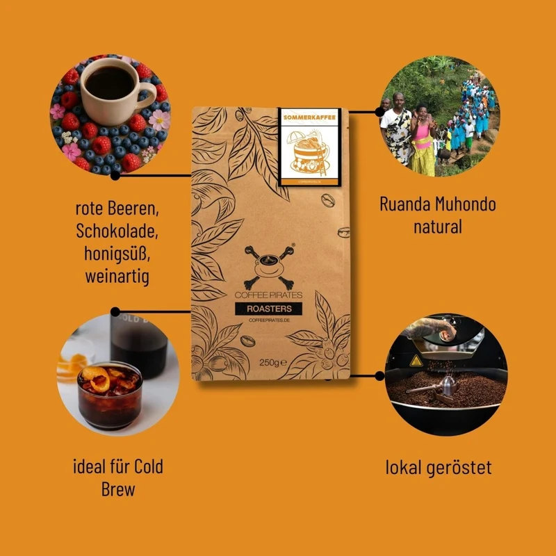 Sommerkaffee 2026 – Ruanda Muhondo – Natural