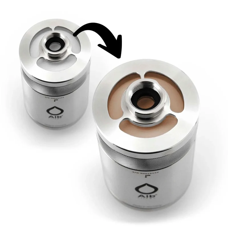 Alb Filter Protect Vorfilter aus Edelstahl mit Inspektionsdeckel