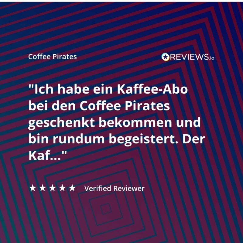 Geschenk-Kaffee-Abo Coffee Pirates - 3 Monate