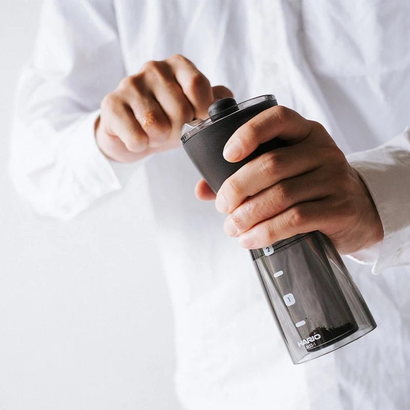 AeroPress & Hario Handmühle im Set