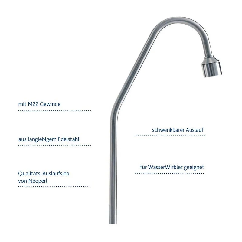 Auslaufrohr Typ "D"