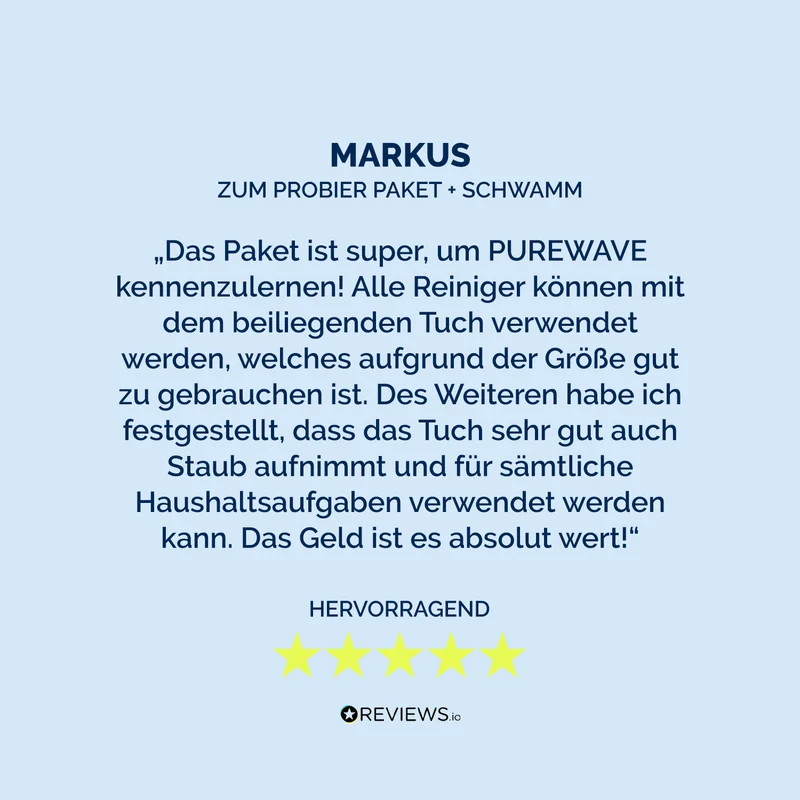 PROBIERPAKET + ZAUBERSCHWAMM