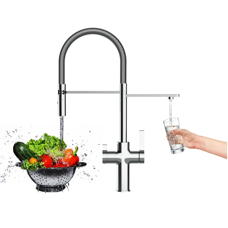 Niederdruck-Armatur Levanto Neo verchromt