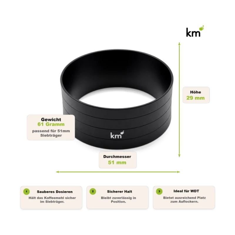 KM Dosierring 51 mm, magnetisch