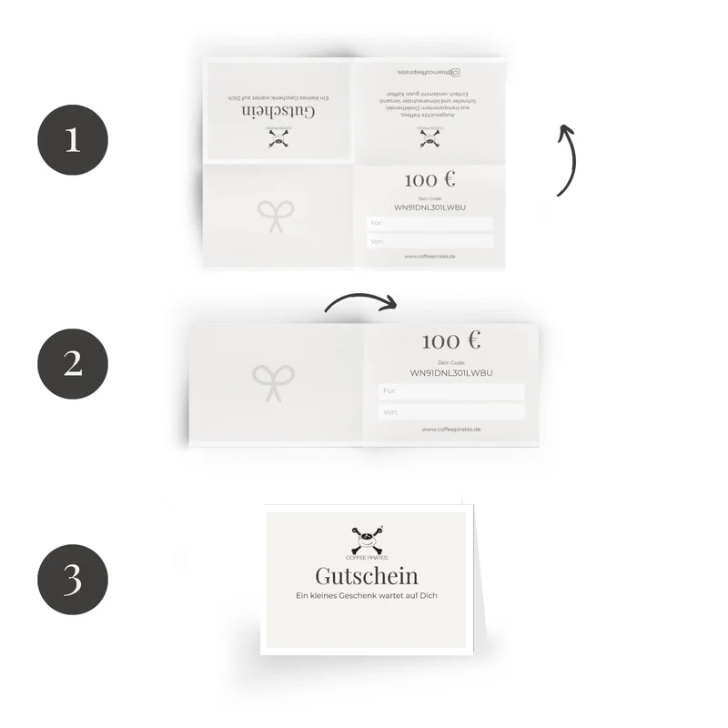 Coffee Pirates Geschenkgutschein 100 €
