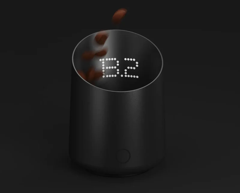 Subminimal Subscale: Digitaler Kaffee-Dosierbecher