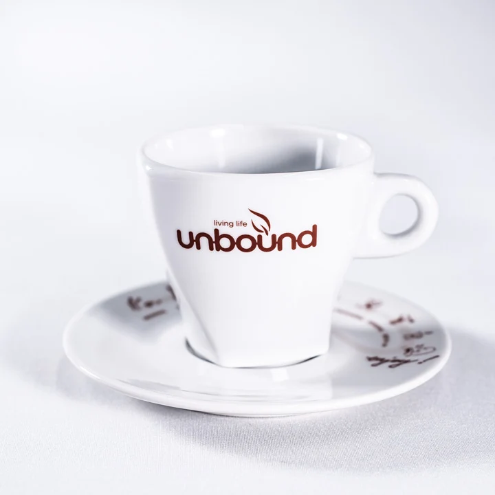 unbound Tassen - Porzellan weiß