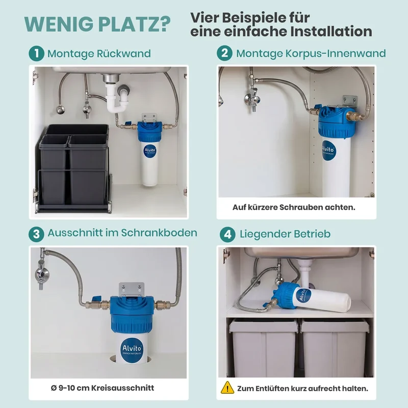 Carbonit VARIO Basic Untertisch Wasserfilter