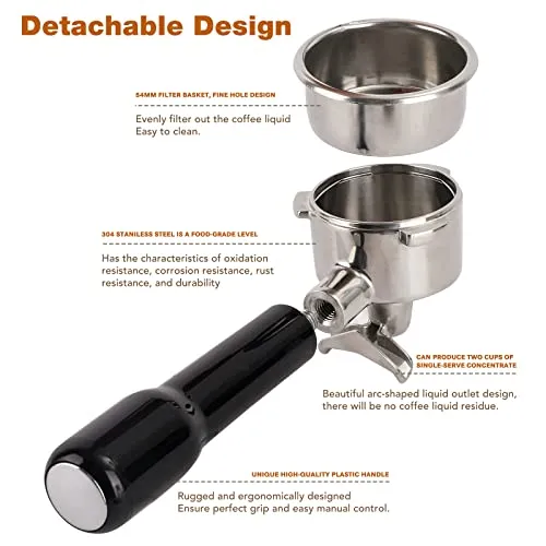 Breville Sage Standard Stainless Steel Portafilter Barista Express 54mm BES870XL
