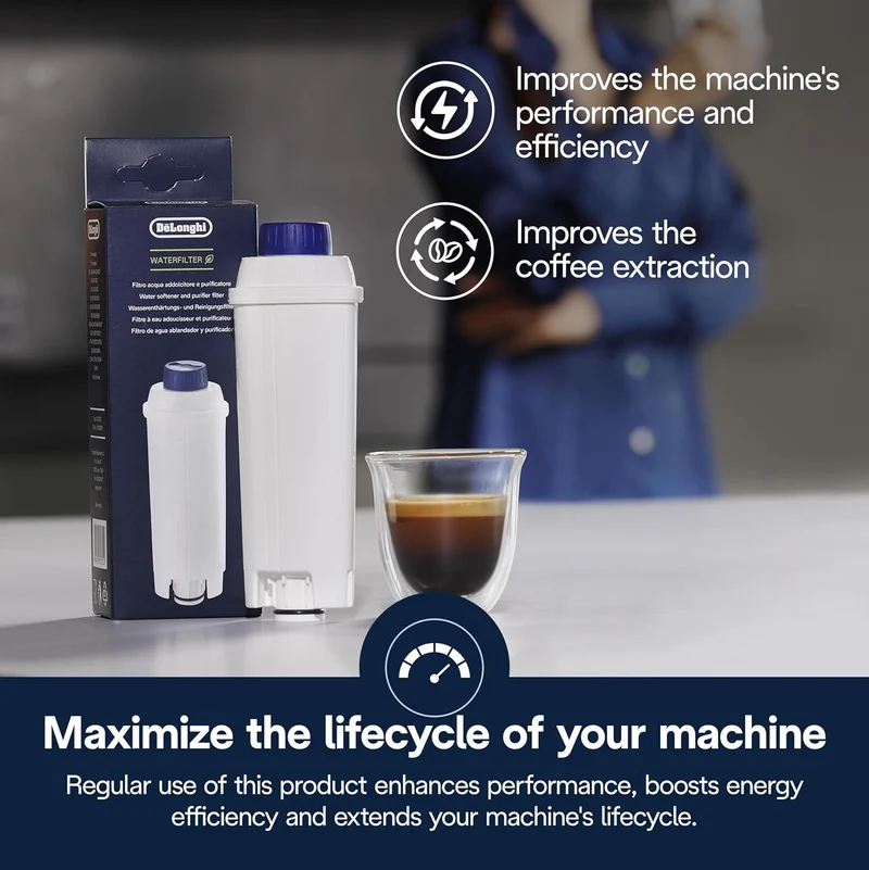 Delonghi Original Water Tank Filter Cartridge For Coffee Machine 5513292811