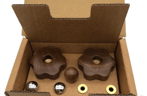 Lelit Walnut PLA2200 Upgrade Knob kit for Mara and MaraX Coffee Machines