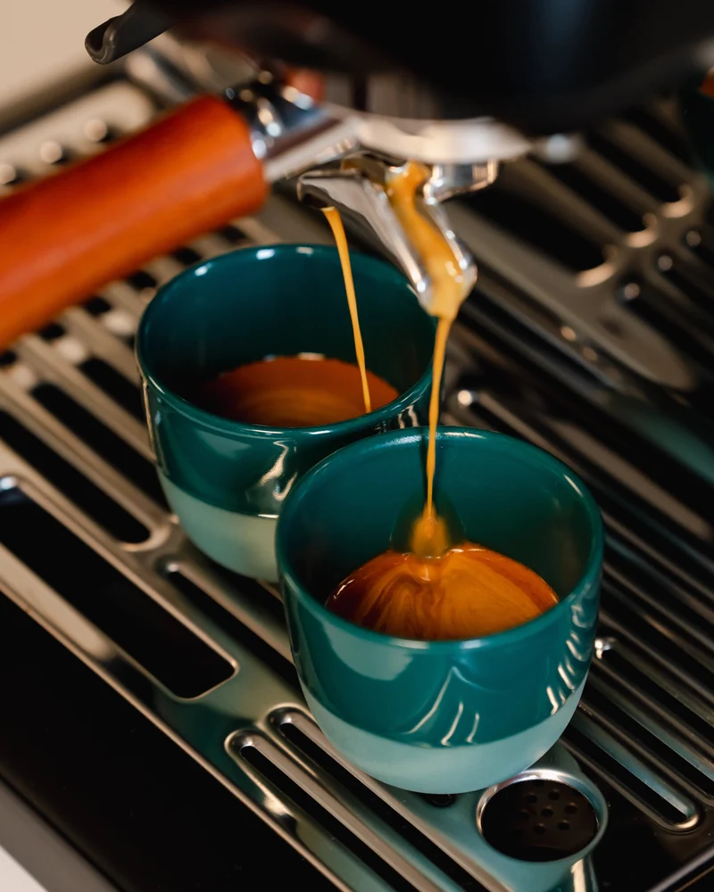 Espressotasse – Half Glazed