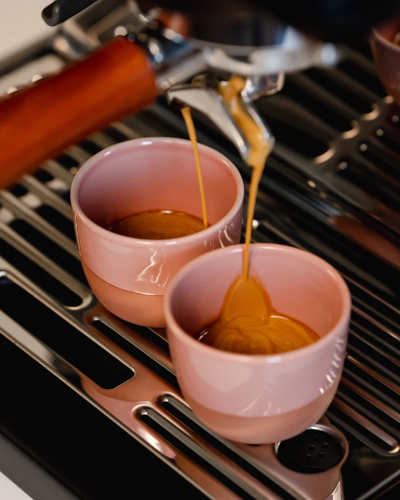Espressotasse – Half Glazed