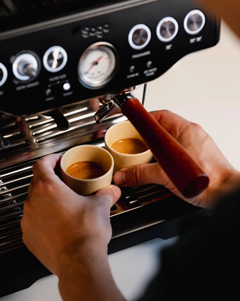 Espressotasse – Half Glazed