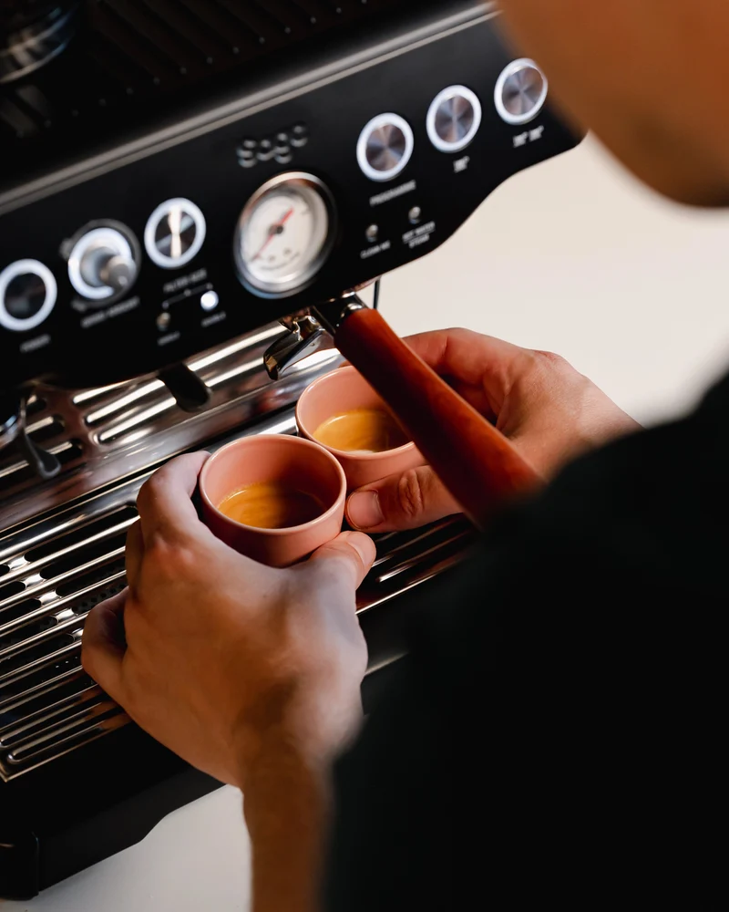 Espressotasse – Half Glazed