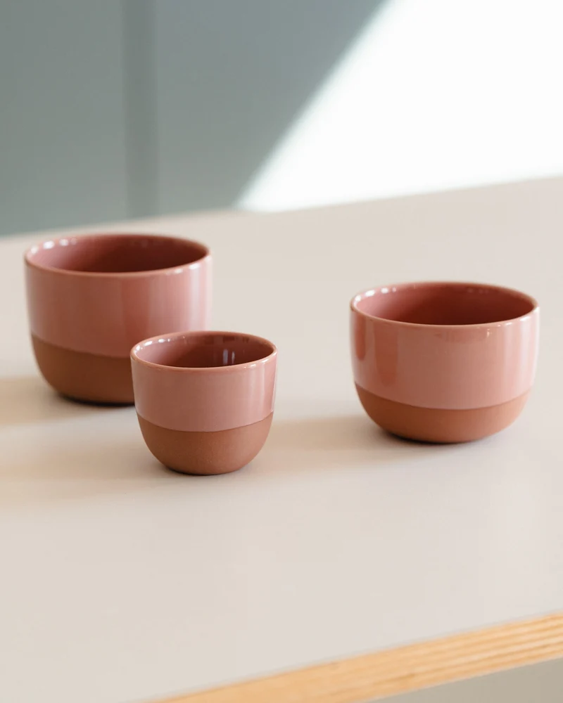 Espressotasse – Half Glazed