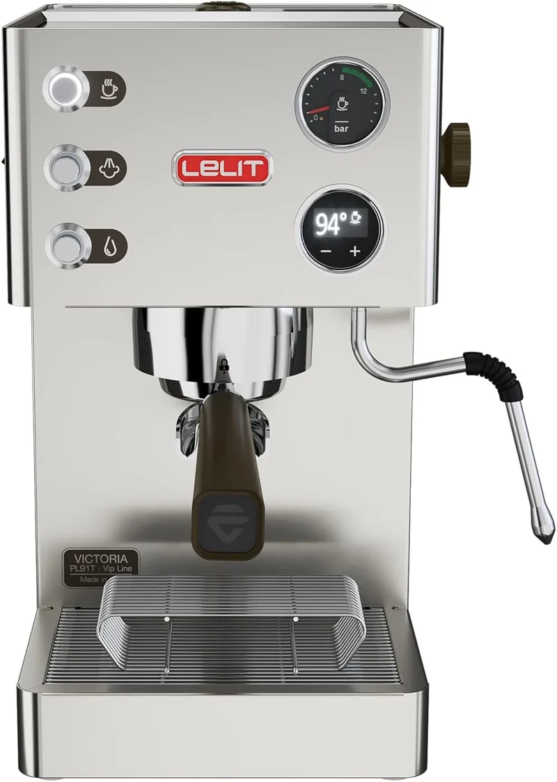 LELIT Victoria PL91T Stainless Steel, 1000 W, Espresso Machine 230v