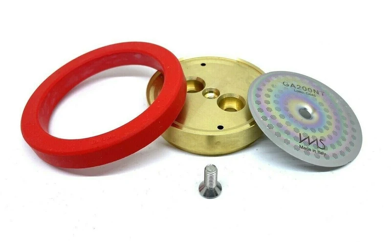 Gaggia Brass Holder Group Repair Kit IMS Nano Quartz Shower Screen GA200NT