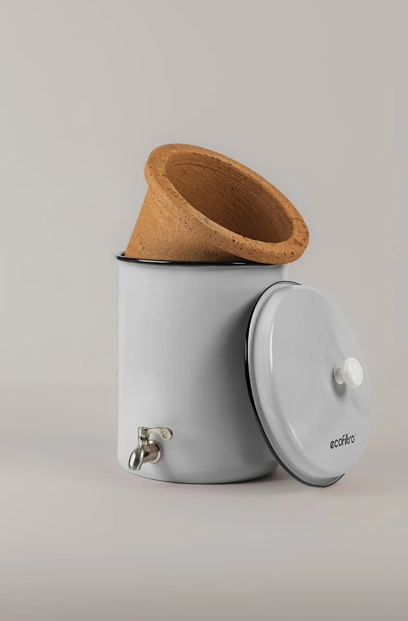 Ecofiltro Wasserfilter 5L - Weiß