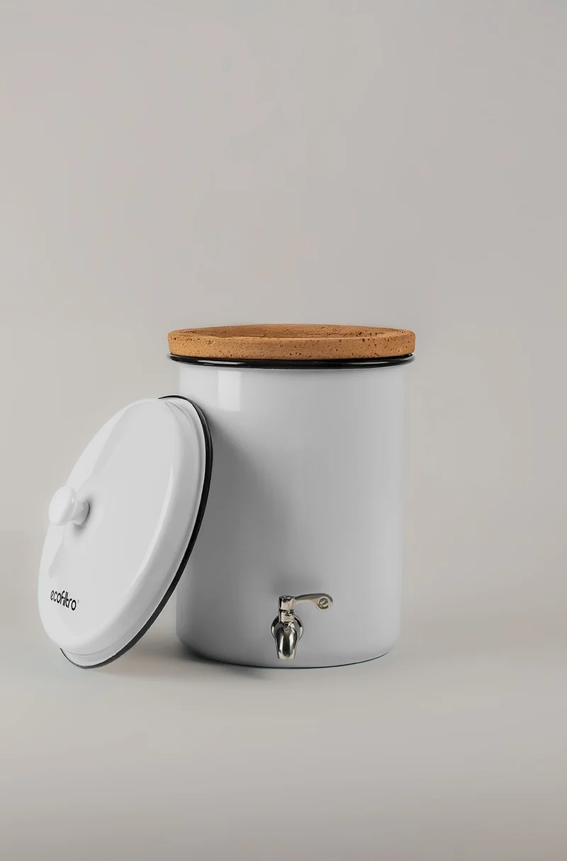 Ecofiltro Wasserfilter 5L - Weiß