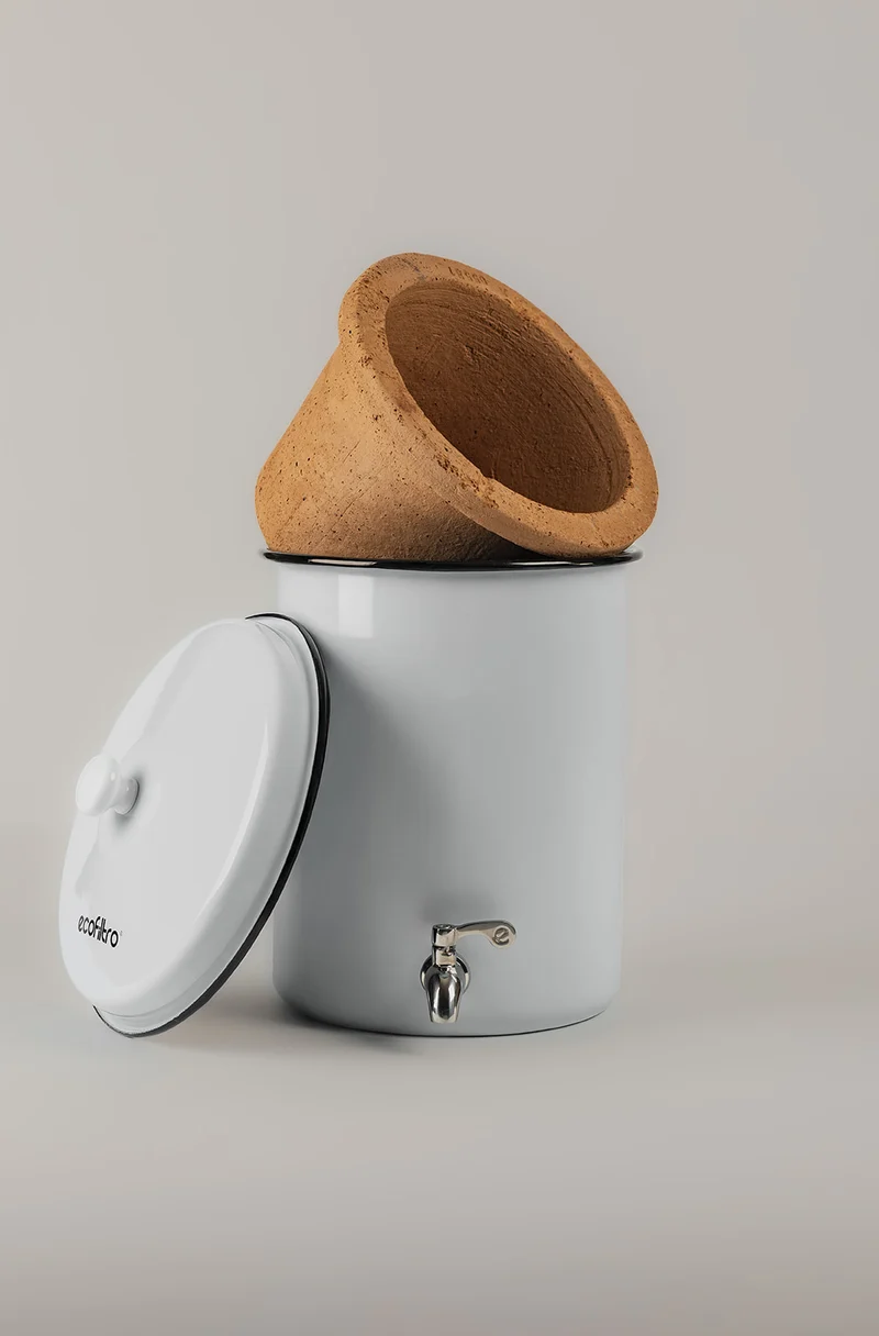 Ecofiltro Wasserfilter 5L - Weiß