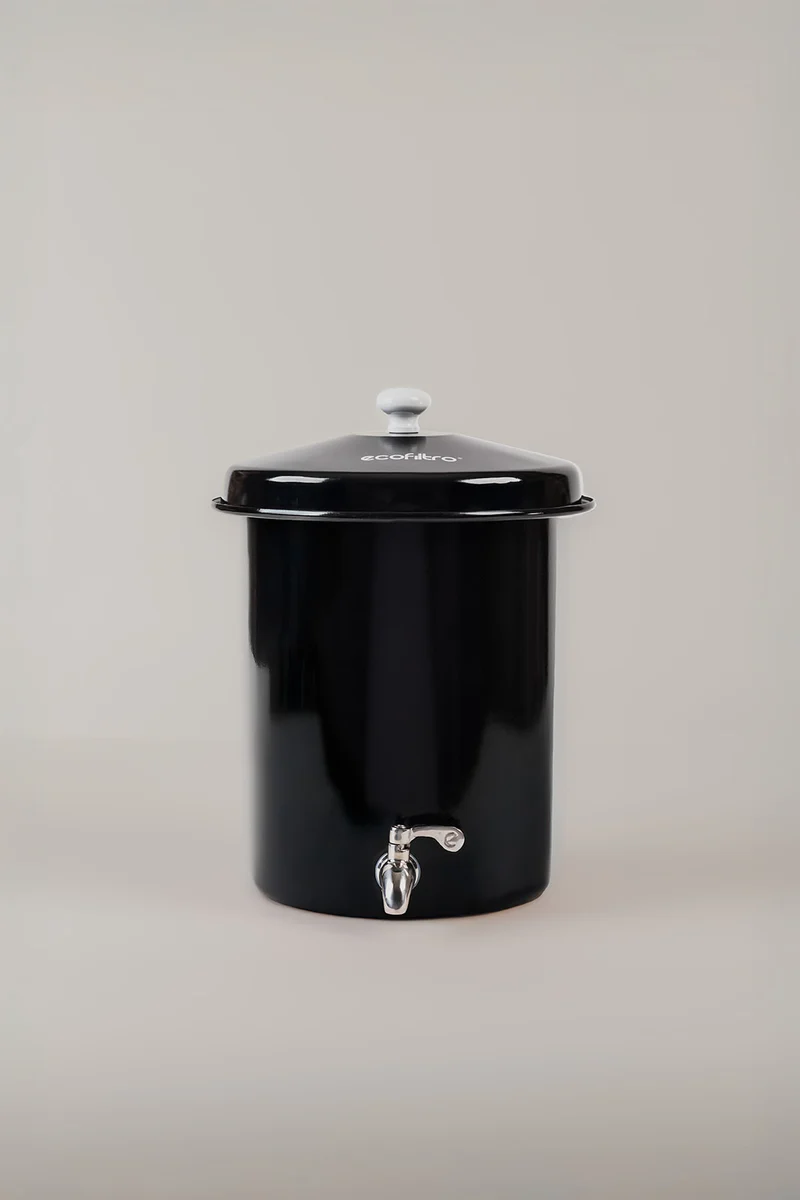 Ecofiltro Wasserfilter 5L - Schwarz