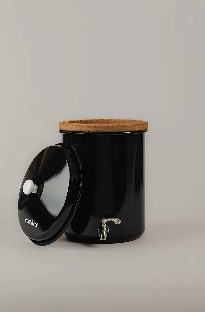Ecofiltro Wasserfilter 5L - Schwarz