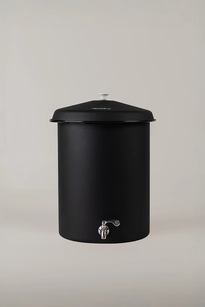 Ecofiltro Wasserfilter 20L - Schwarz matt