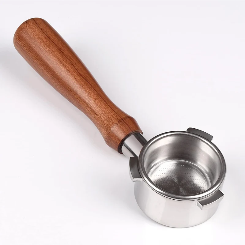 Breville Sage Bottomless Portafilter Barista Express 54mm Wooden Handle BES870