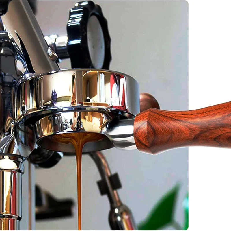 Breville Sage Bottomless Portafilter Barista Express 54mm Wooden Handle BES870