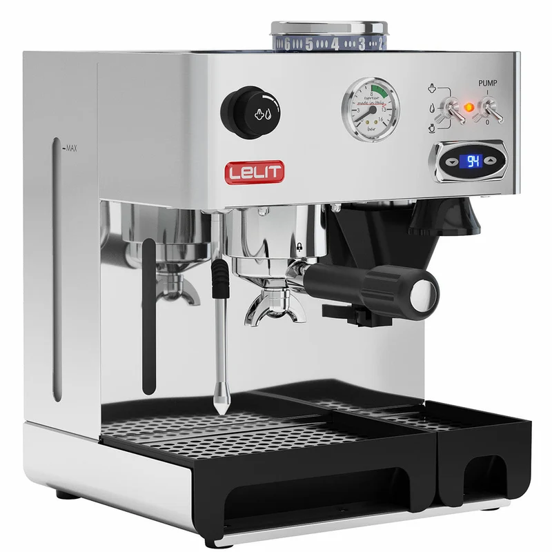 Lelit Anita PL042TEMD Espresso Machine With Integrated Coffee Grinder