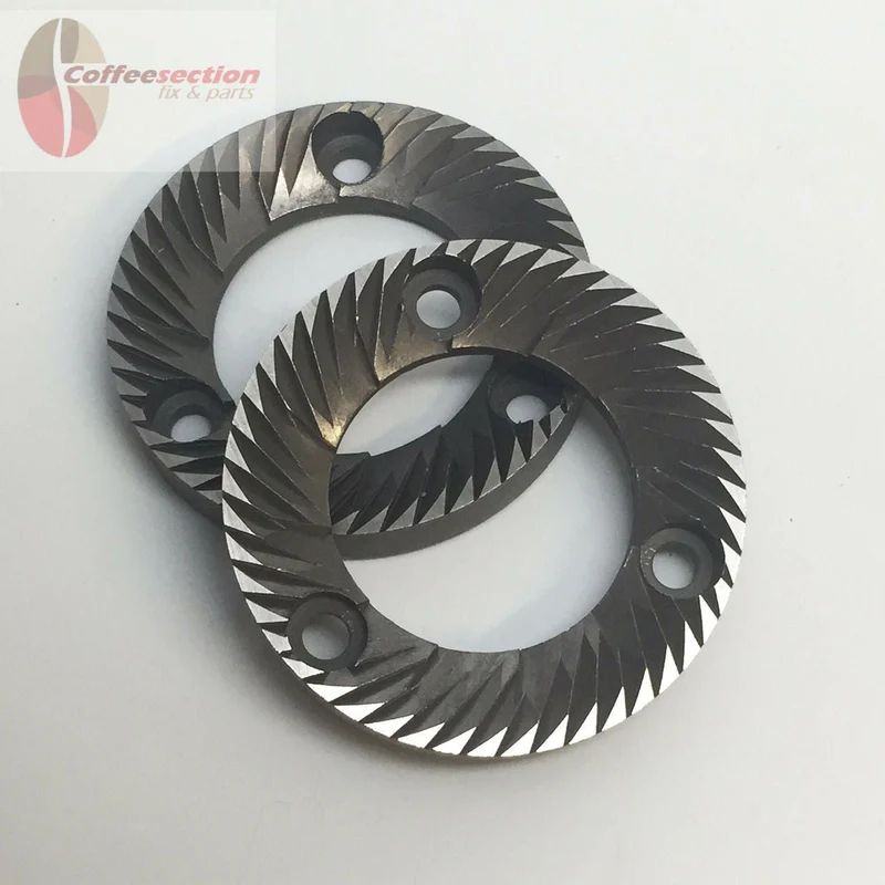 Lelit PL72 OEM Grinding Burrs, 63.3 mm, 63.3x38x9 Lh, 5169441 Set of two burrs