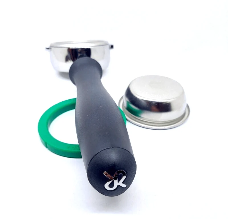 Rancilio Bottomless Portafilter Filter Holder Gasket 21g & 14g Filter Basket set