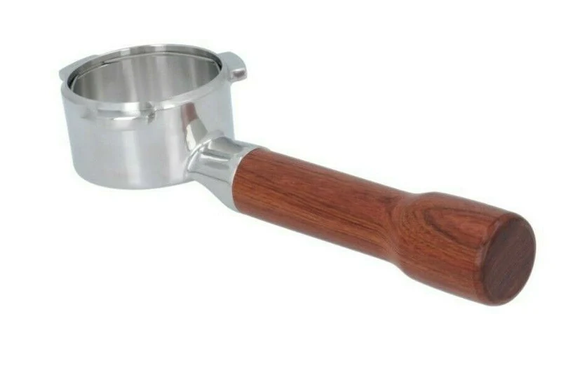 Breville Sage Bottomless Portafilter Barista Express 54mm Wooden Handle