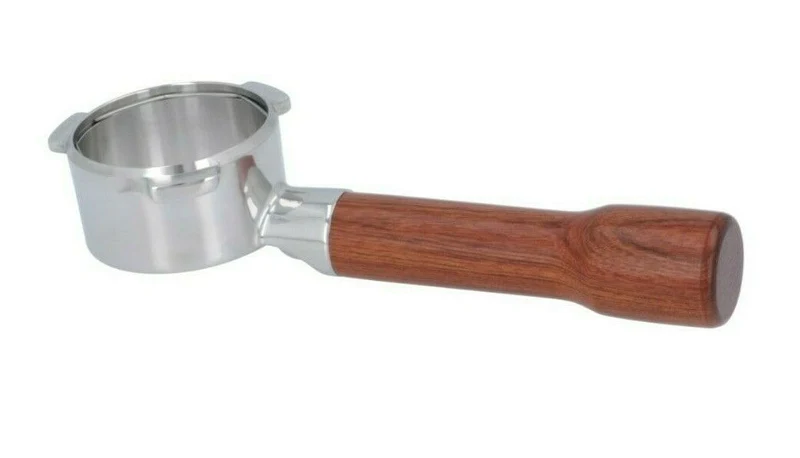 Breville Sage Bottomless Portafilter Barista Express 54mm Wooden Handle