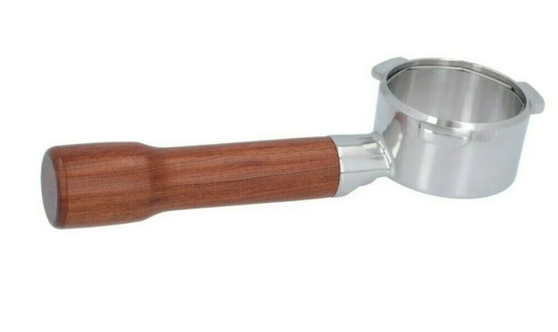 Breville Sage Bottomless Portafilter Barista Express 54mm Wooden Handle