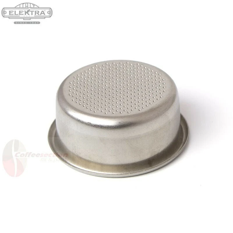 Elektra Microcasa A Leva 49mm Double Portafilter Basket Double Basket, 2 cup