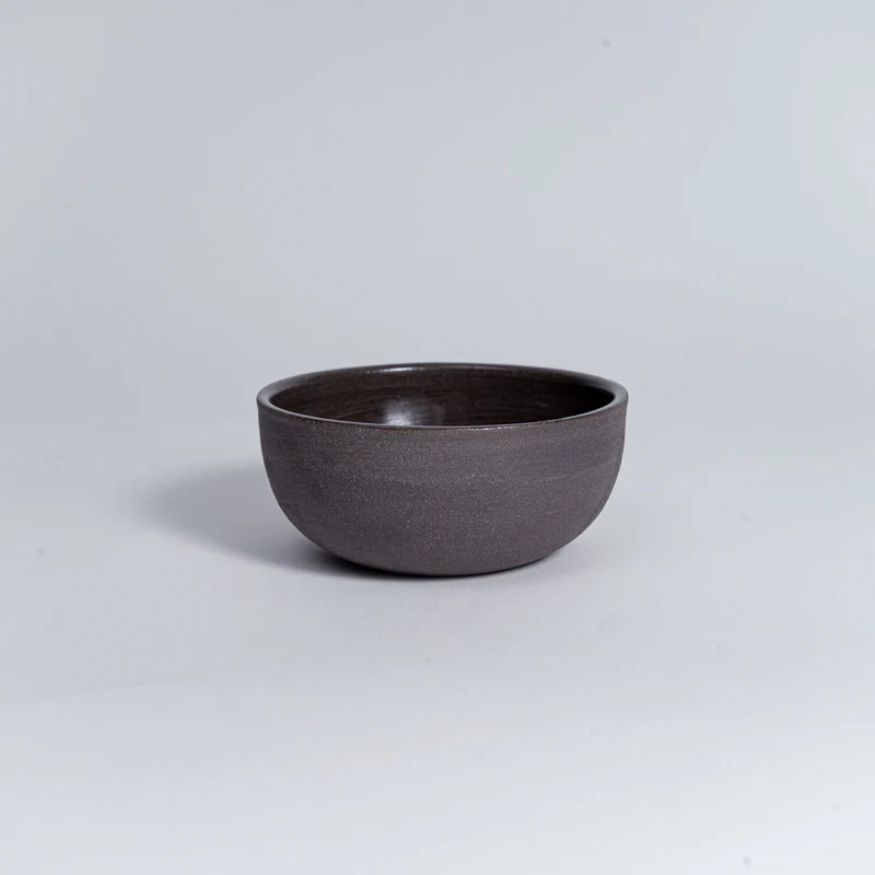 Cappuccino Tasse KUMO grau/schwarz