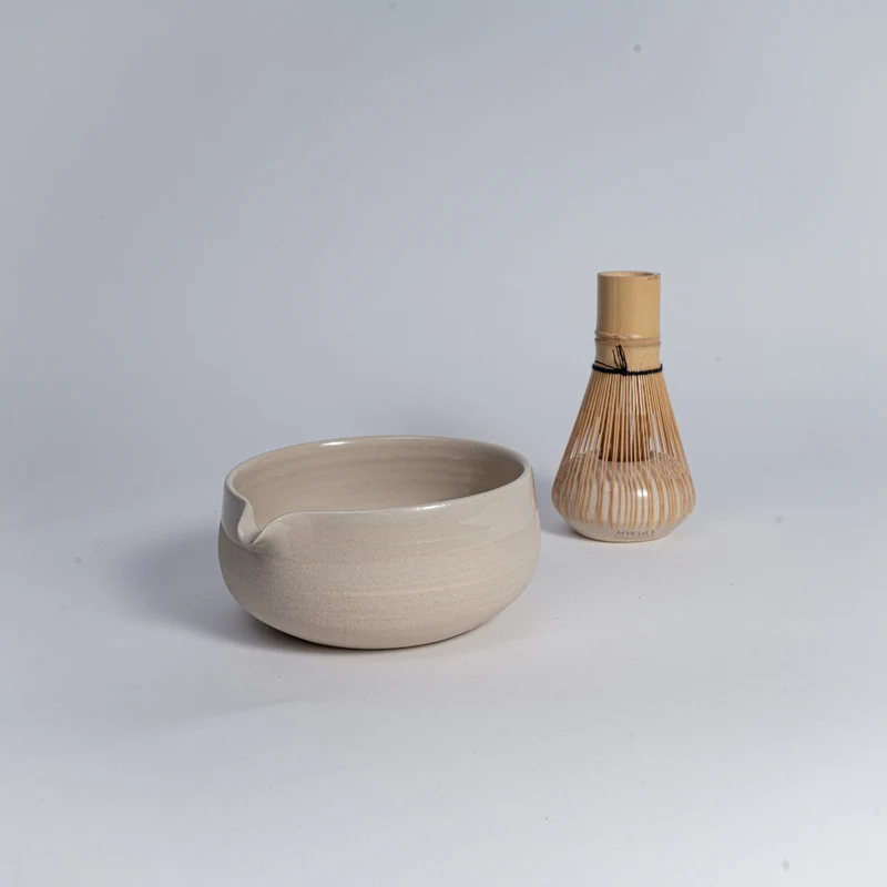 Matcha Besenständer YOTO beige