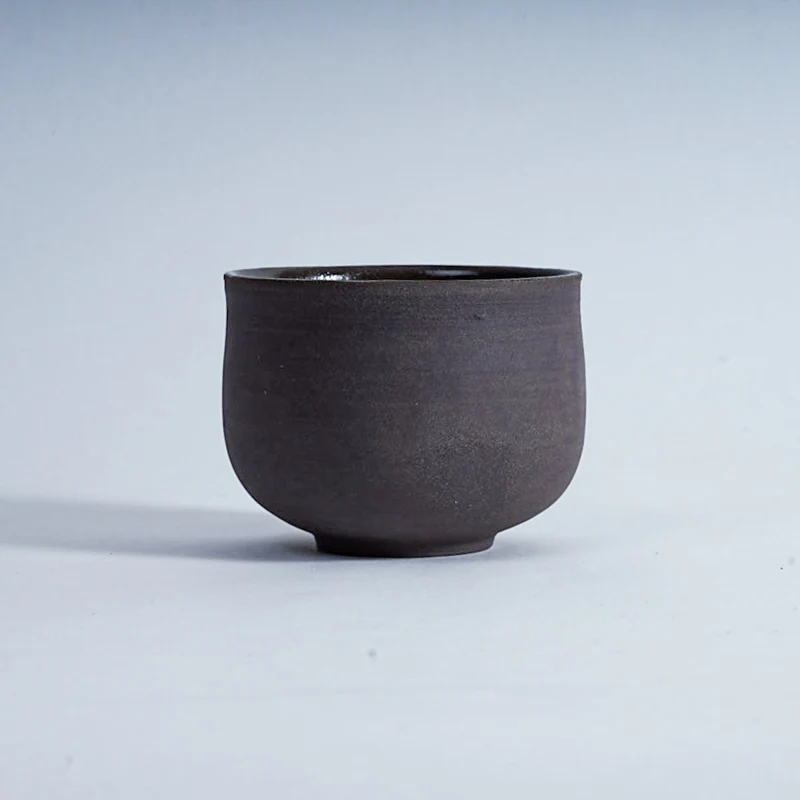 Ocha Teetasse grau/schwarz | Matcha Tasse