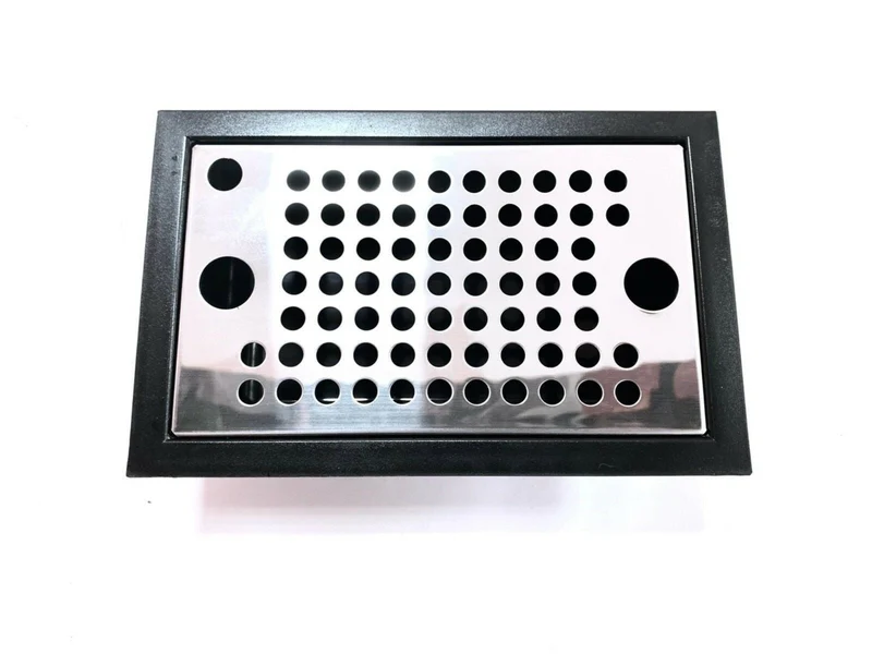 Gaggia Drip Tray & Chrome Grid Set For Classic & Coffee Models - CF0114, CF0111