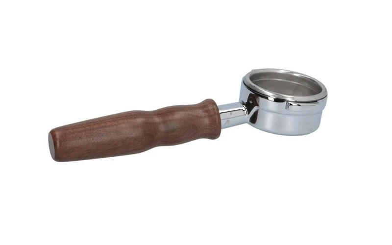 La Marzocco Bottomless Portafilter Inclined Walnut Wood Handle 21g Basket