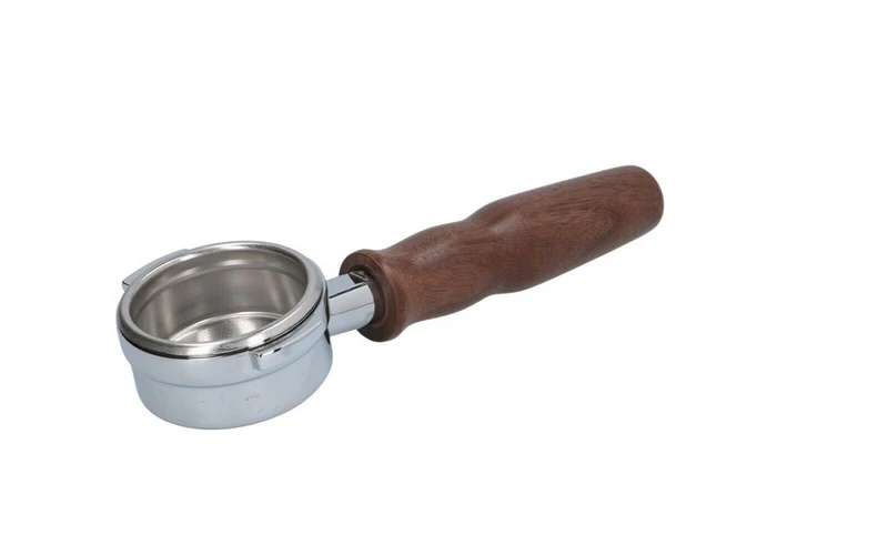 La Marzocco Bottomless Portafilter Inclined Walnut Wood Handle 21g Basket
