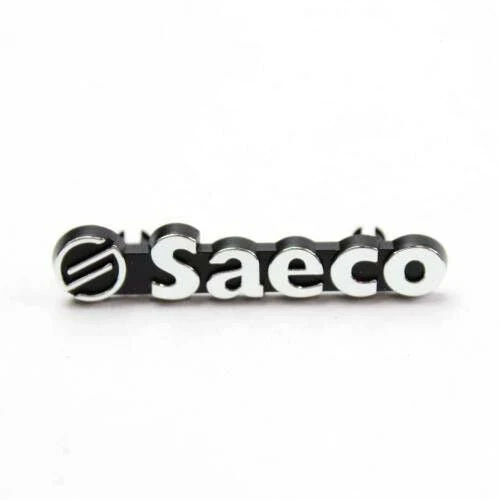 Saeco parts - Silver Plate Logo for Odea, Talea - 11004142