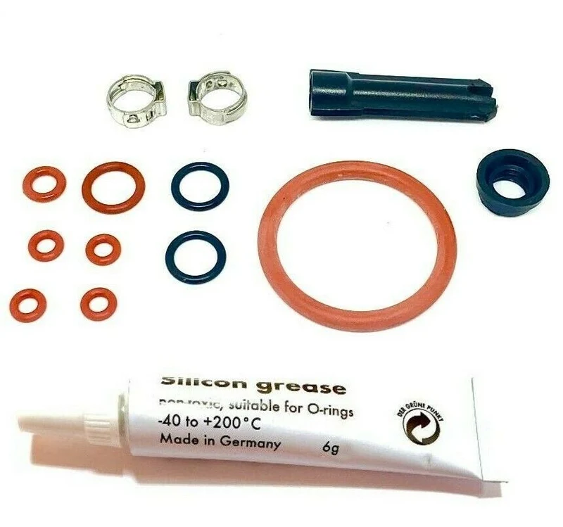 Saeco Repair Kit for Syntia, Xsmall, Intelia With Silicon Grease - 14 piece set