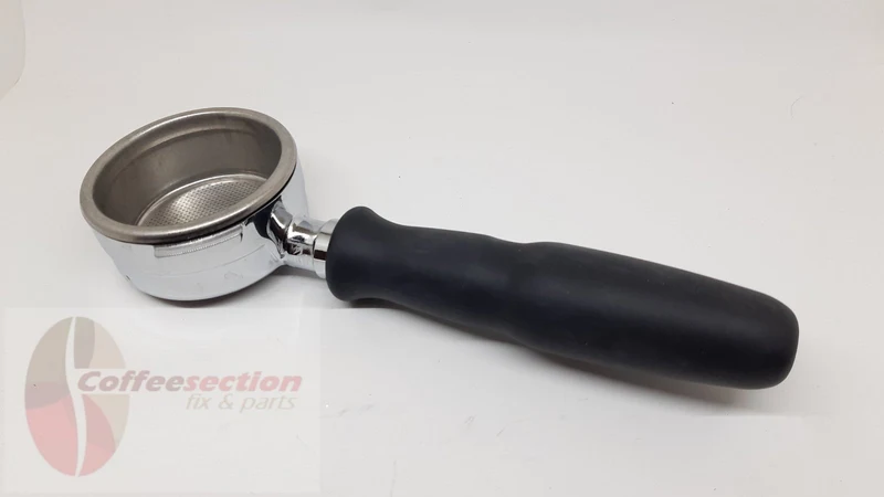 Bottomless Portafilter for La Marzocco Naked 21g Filterholder Black Handle L112