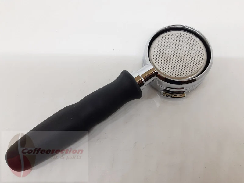 Bottomless Portafilter for La Marzocco Naked 21g Filterholder Black Handle L112