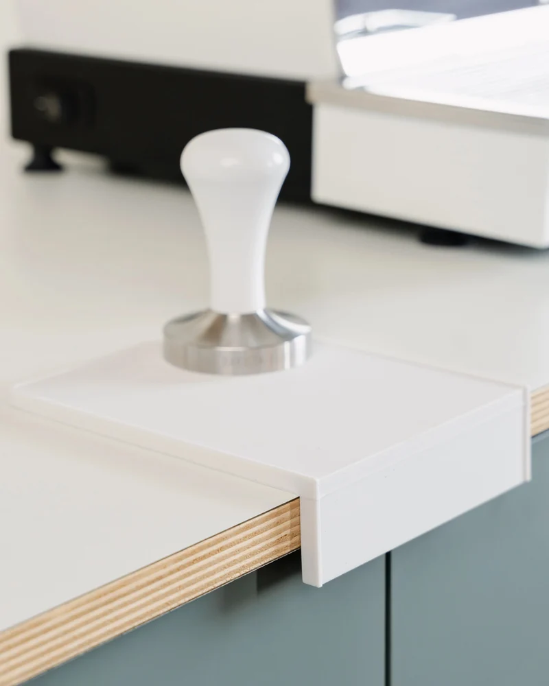 Tamping Matte mit Winkel