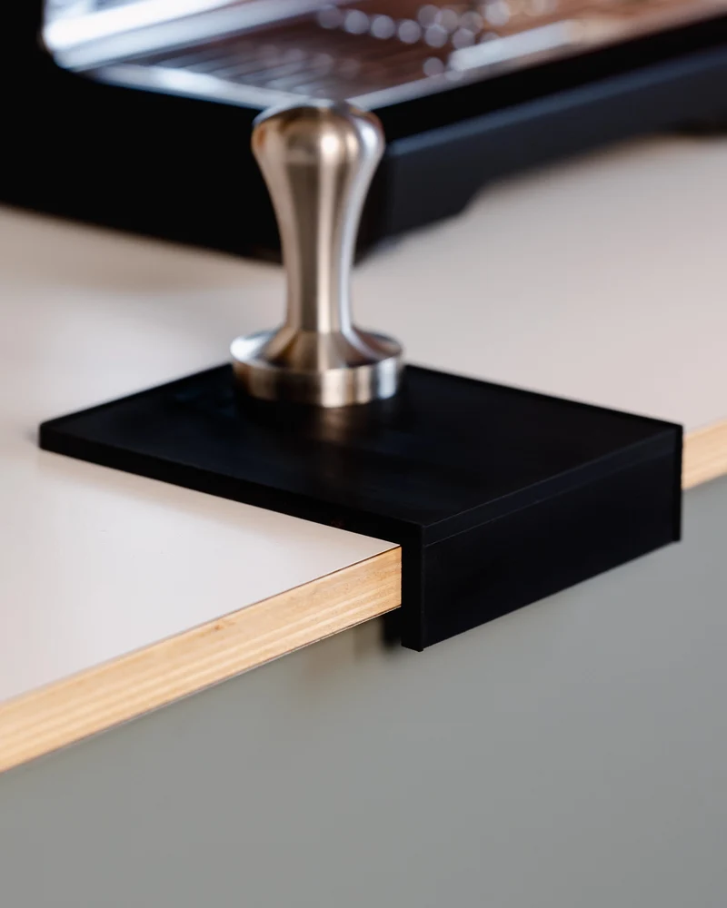 Tamping Matte mit Winkel