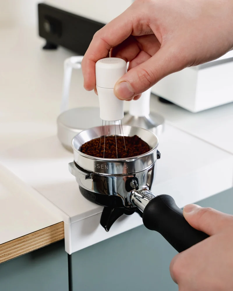 Tamping Matte mit Winkel